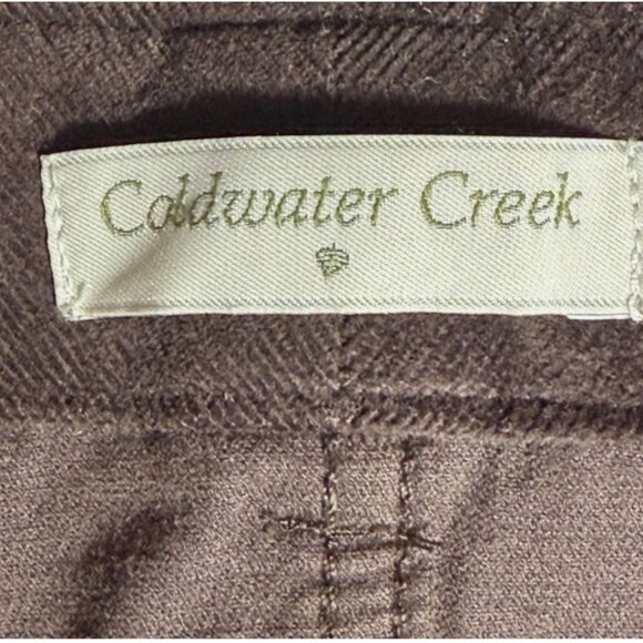 Coldwater Creek Chocolate Brown Corduroy Bootcut Pants Women’s Size 20 - Picture 5 of 8